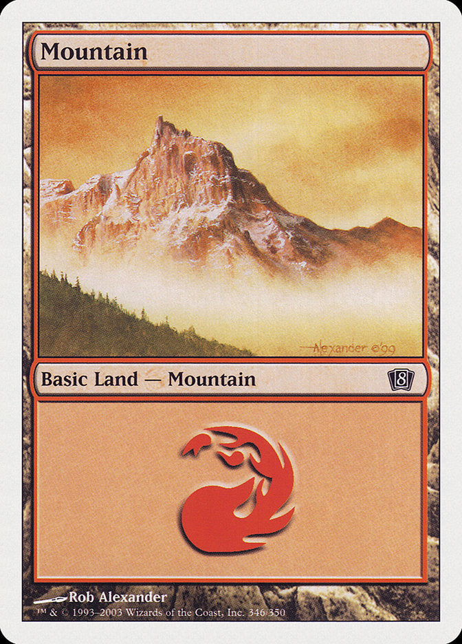 Mountain (346) [Eighth Edition] | Spectrum Games