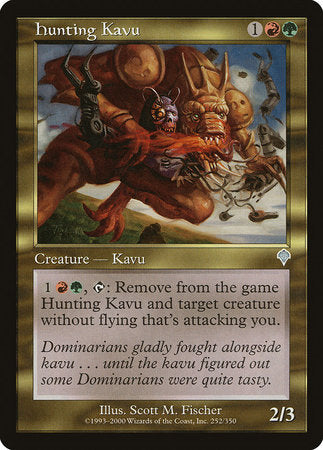 Hunting Kavu [Invasion] | Spectrum Games