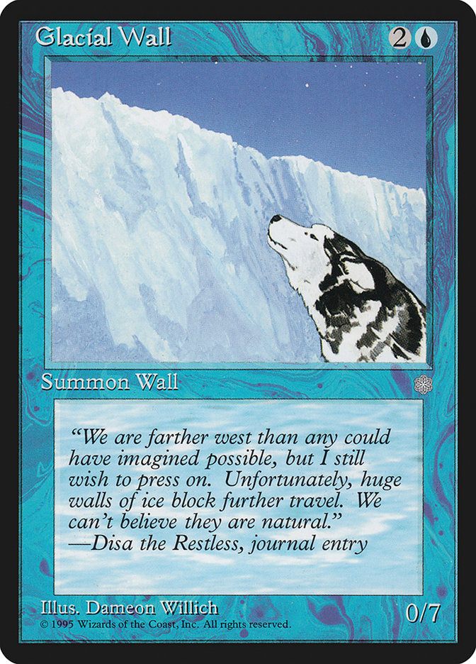 Glacial Wall [Ice Age] | Spectrum Games