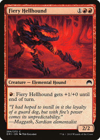 Fiery Hellhound [Magic Origins] | Spectrum Games