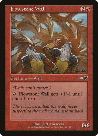 Flowstone Wall [Nemesis] | Spectrum Games