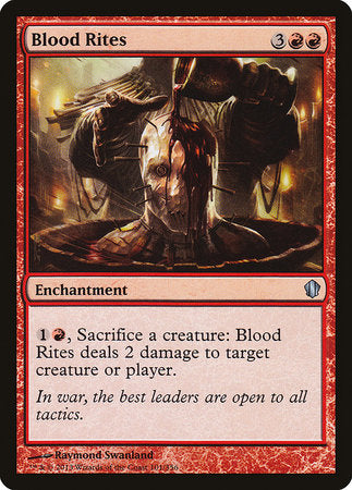 Blood Rites [Commander 2013] | Spectrum Games