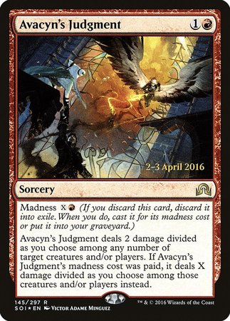 Avacyn's Judgment [Shadows over Innistrad Promos] | Spectrum Games