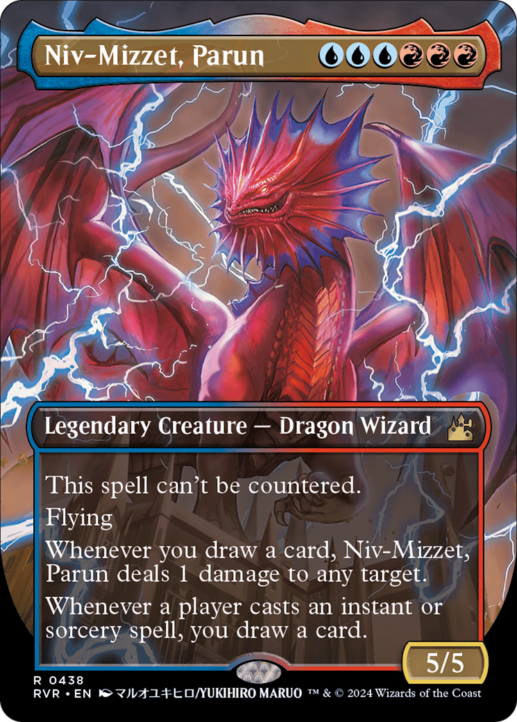 Niv-Mizzet, Parun (Anime Borderless) [Ravnica Remastered] | Spectrum Games