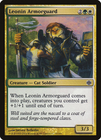 Leonin Armorguard [Alara Reborn] | Spectrum Games
