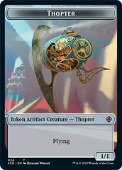 Elephant // Thopter Double-Sided Token [Starter Commander Decks] | Spectrum Games