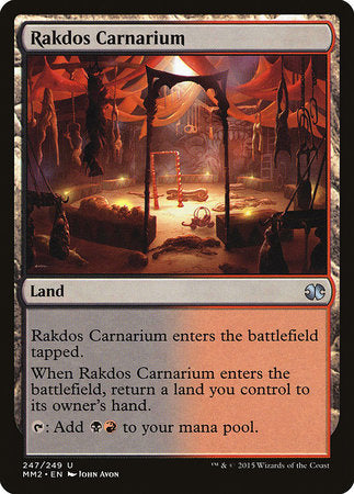 Rakdos Carnarium [Modern Masters 2015] | Spectrum Games