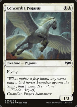 Concordia Pegasus [Ravnica Allegiance] | Spectrum Games