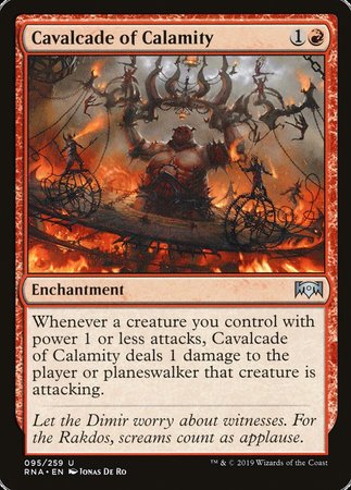 Cavalcade of Calamity [Ravnica Allegiance] | Spectrum Games