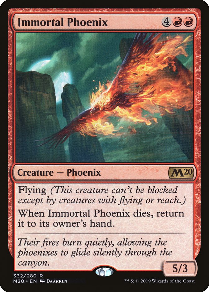 Immortal Phoenix [Core Set 2020] | Spectrum Games