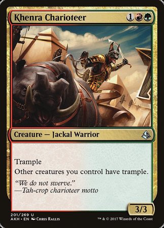 Khenra Charioteer [Amonkhet] | Spectrum Games