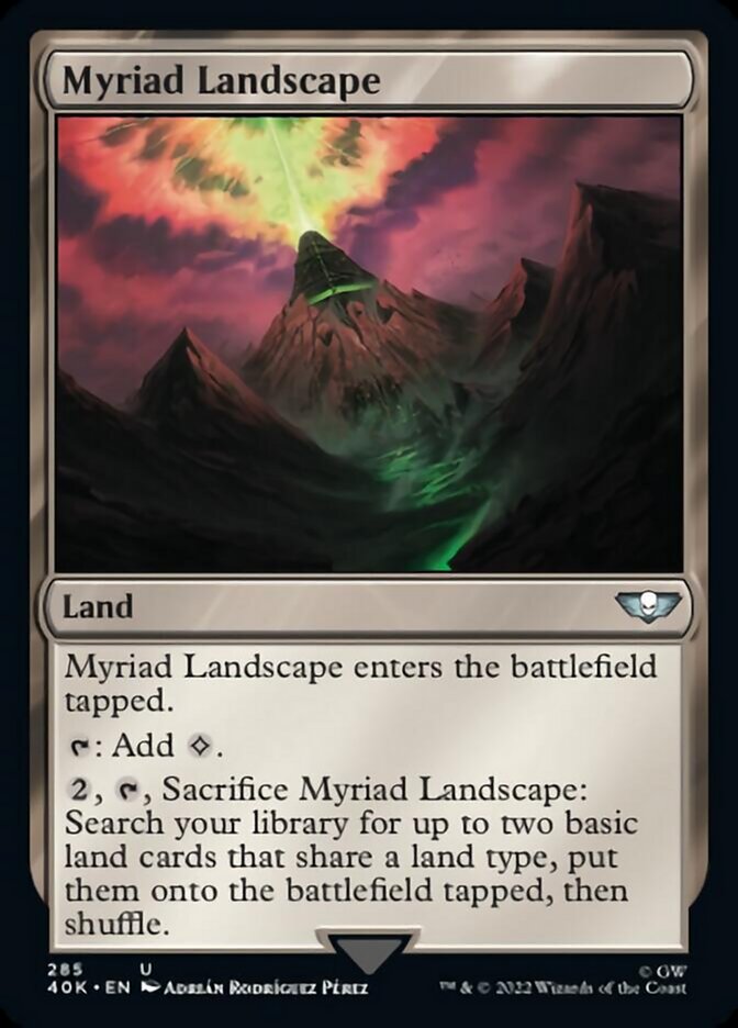 Myriad Landscape [Universes Beyond: Warhammer 40,000] | Spectrum Games