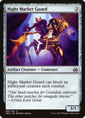 Night Market Guard [Aether Revolt] | Spectrum Games