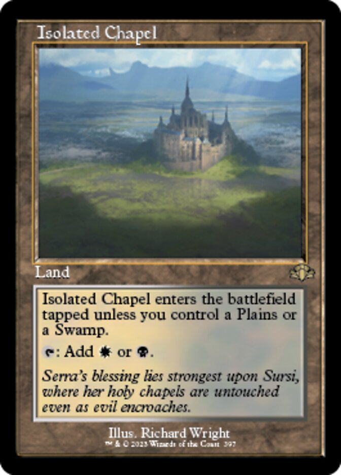 Isolated Chapel (Retro) [Dominaria Remastered] | Spectrum Games