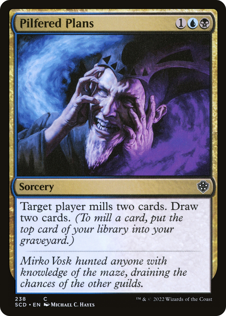 Pilfered Plans [Starter Commander Decks] | Spectrum Games