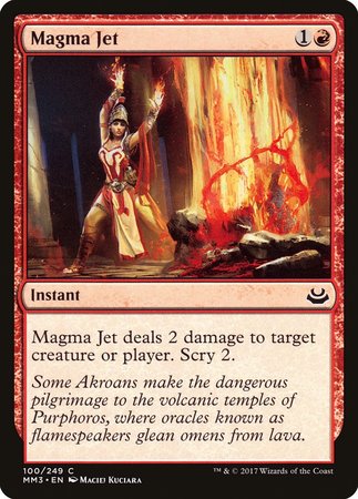 Magma Jet [Modern Masters 2017] | Spectrum Games