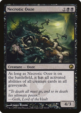 Necrotic Ooze [Scars of Mirrodin] | Spectrum Games
