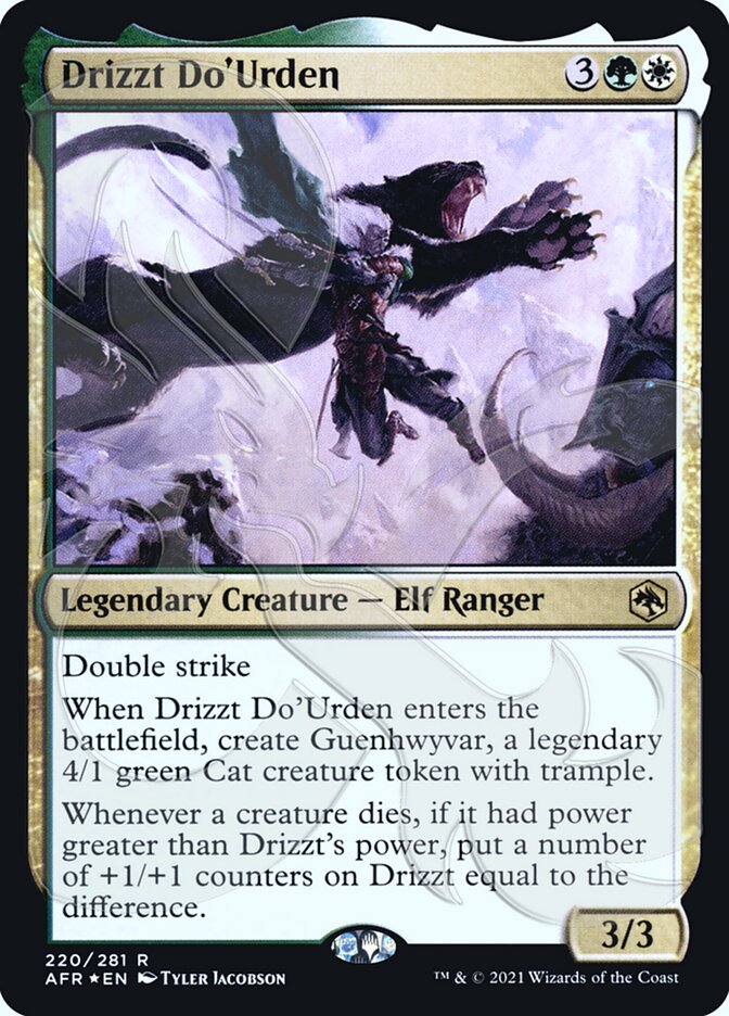 Drizzt Do'Urden (Ampersand Promo) [Dungeons & Dragons: Adventures in the Forgotten Realms Promos] | Spectrum Games