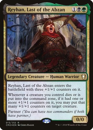 Reyhan, Last of the Abzan [Commander Anthology Volume II] | Spectrum Games