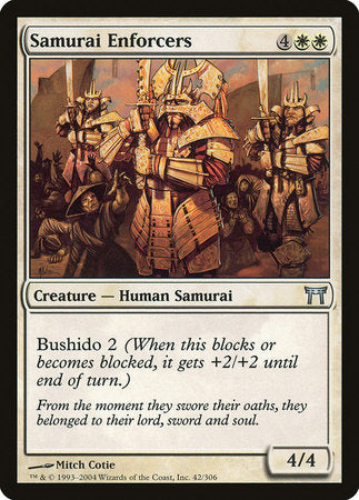 Samurai Enforcers [Champions of Kamigawa] | Spectrum Games