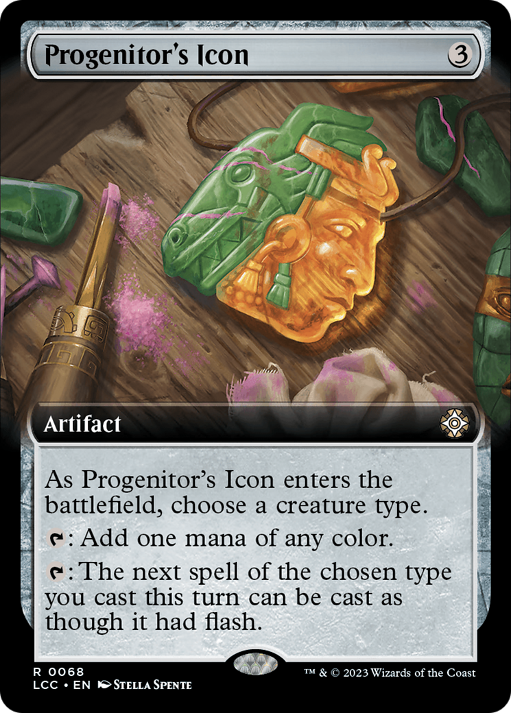 Progenitor's Icon (Extended Art) [The Lost Caverns of Ixalan Commander] | Spectrum Games