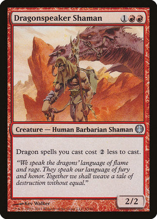Dragonspeaker Shaman [Duel Decks: Knights vs. Dragons] | Spectrum Games