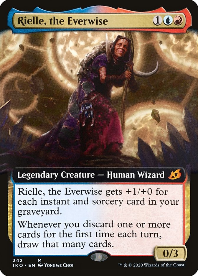 Rielle, the Everwise (Extended Art) [Ikoria: Lair of Behemoths] | Spectrum Games