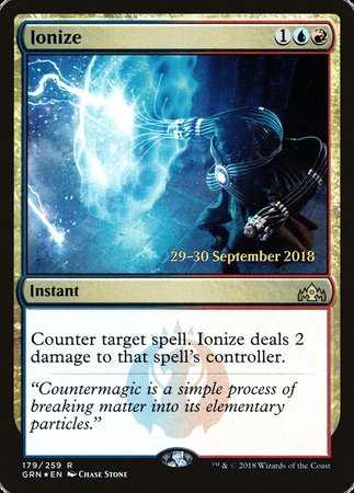 Ionize [Guilds of Ravnica Promos] | Spectrum Games