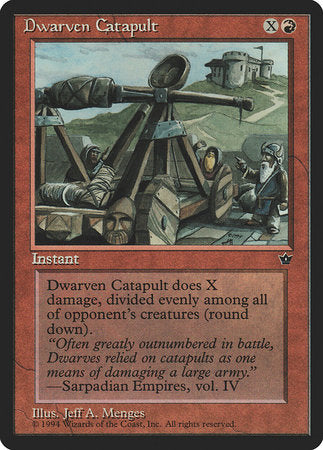 Dwarven Catapult [Fallen Empires] | Spectrum Games