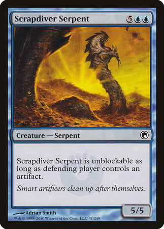 Scrapdiver Serpent [Scars of Mirrodin] | Spectrum Games