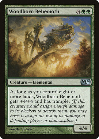 Woodborn Behemoth [Magic 2014] | Spectrum Games