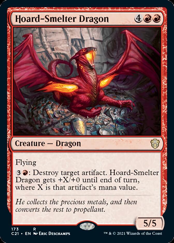 Hoard-Smelter Dragon [Commander 2021] | Spectrum Games