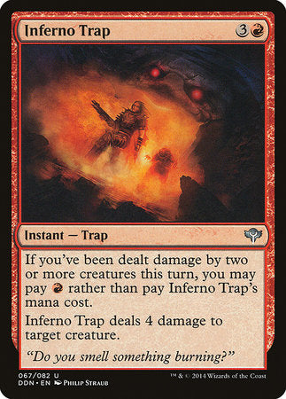 Inferno Trap [Duel Decks: Speed vs. Cunning] | Spectrum Games