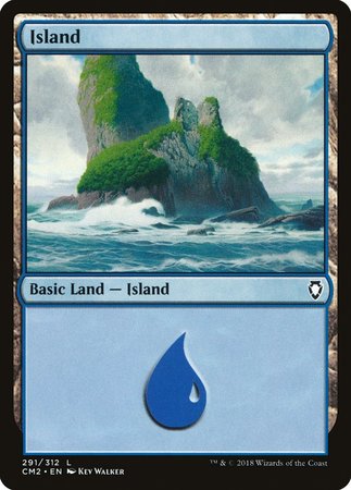 Island (291) [Commander Anthology Volume II] | Spectrum Games