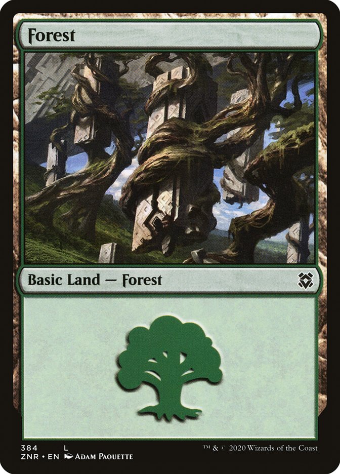 Forest (384) [Zendikar Rising] | Spectrum Games