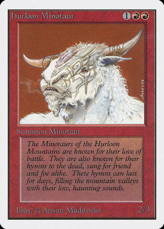 Hurloon Minotaur [Unlimited Edition] | Spectrum Games