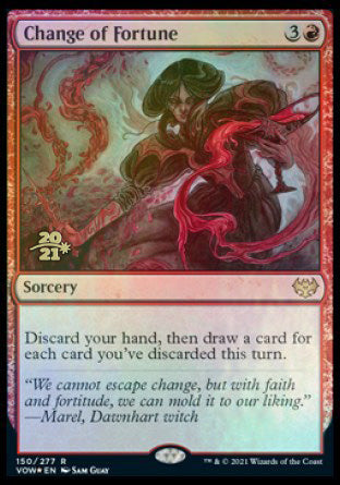 Change of Fortune [Innistrad: Crimson Vow Prerelease Promos] | Spectrum Games