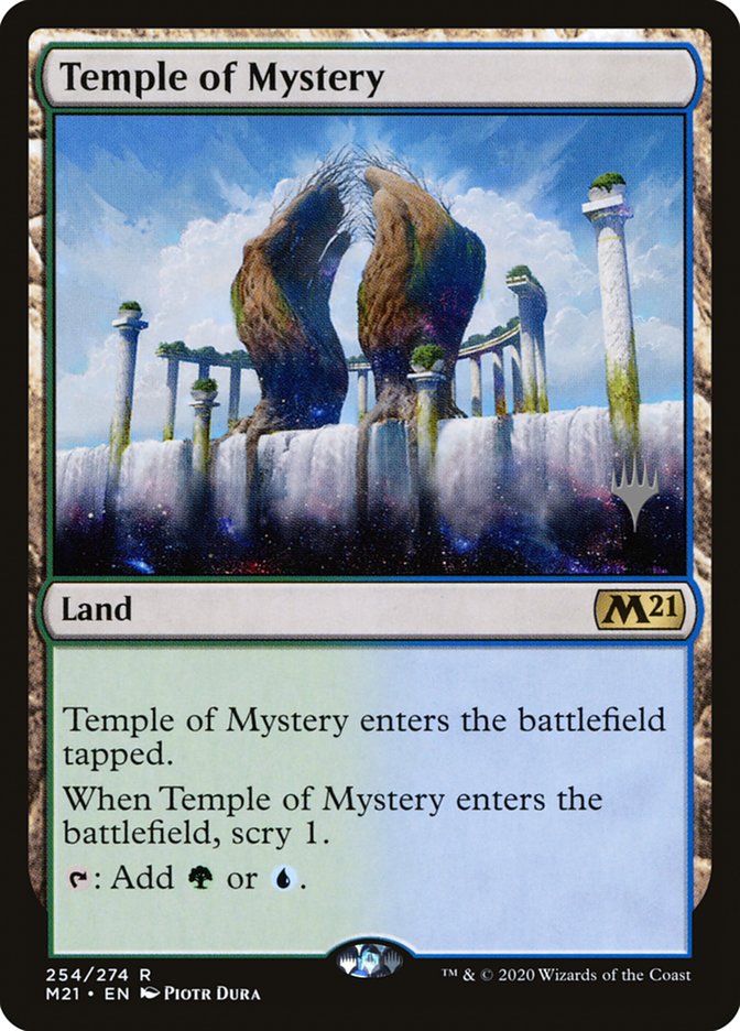 Temple of Mystery (Promo Pack) [Core Set 2021 Promos] | Spectrum Games