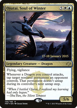 Ojutai, Soul of Winter [Fate Reforged Promos] | Spectrum Games