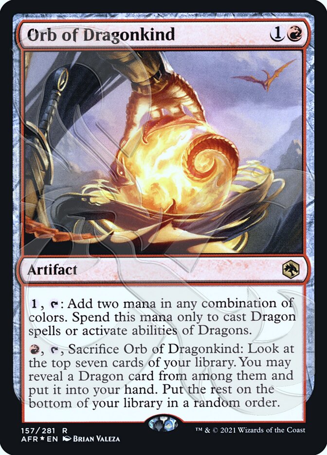 Orb of Dragonkind (Ampersand Promo) [Dungeons & Dragons: Adventures in the Forgotten Realms Promos] | Spectrum Games