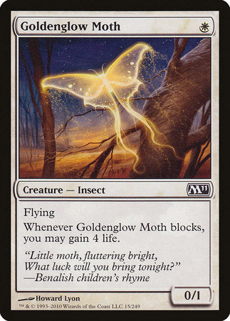Goldenglow Moth [Magic 2011] | Spectrum Games