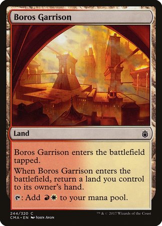 Boros Garrison [Commander Anthology] | Spectrum Games