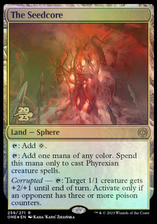 The Seedcore [Phyrexia: All Will Be One Prerelease Promos] | Spectrum Games