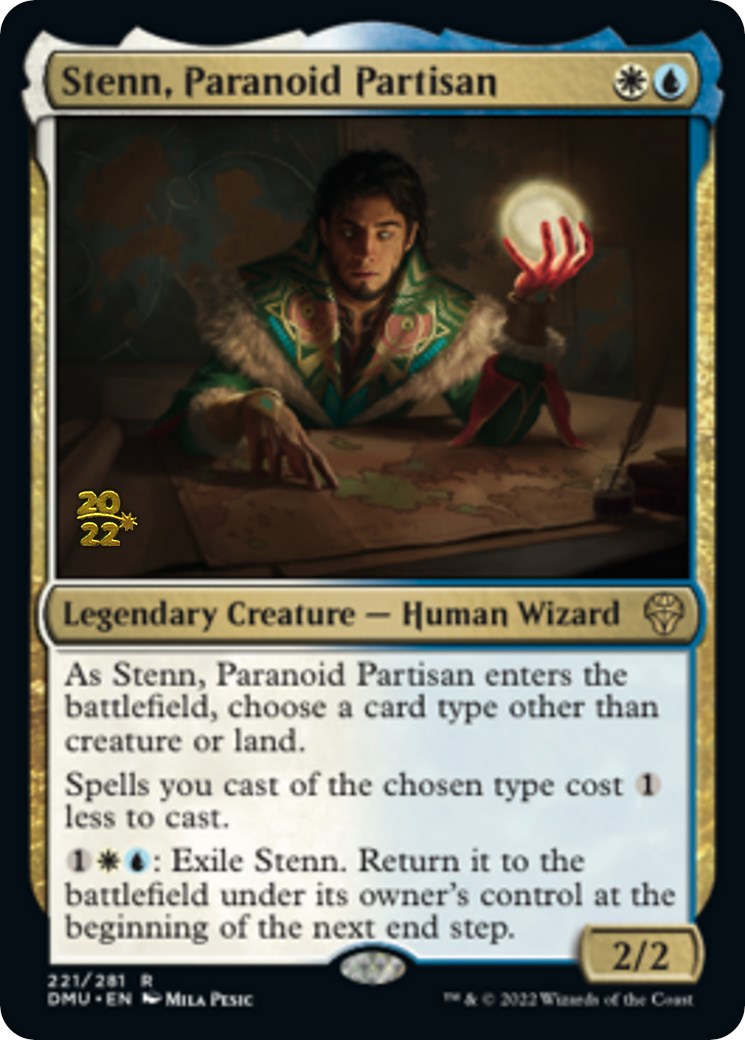 Stenn, Paranoid Partisan [Dominaria United Prerelease Promos] | Spectrum Games