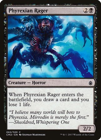 Phyrexian Rager [Commander Anthology] | Spectrum Games