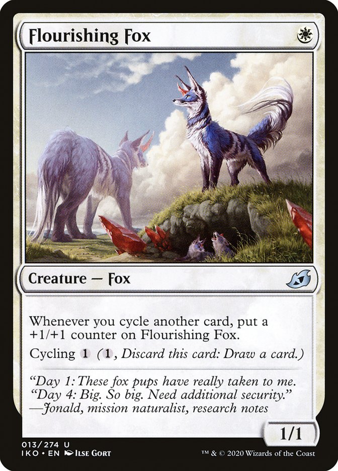 Flourishing Fox [Ikoria: Lair of Behemoths] | Spectrum Games