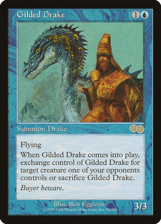 Gilded Drake [Urza's Saga] | Spectrum Games