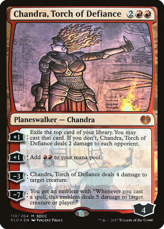 Chandra, Torch of Defiance (SDCC 2017 EXCLUSIVE) [San Diego Comic-Con 2017] | Spectrum Games