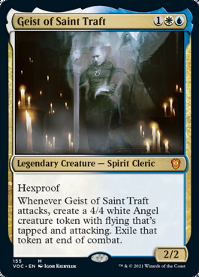 Geist of Saint Traft [Innistrad: Crimson Vow Commander] | Spectrum Games