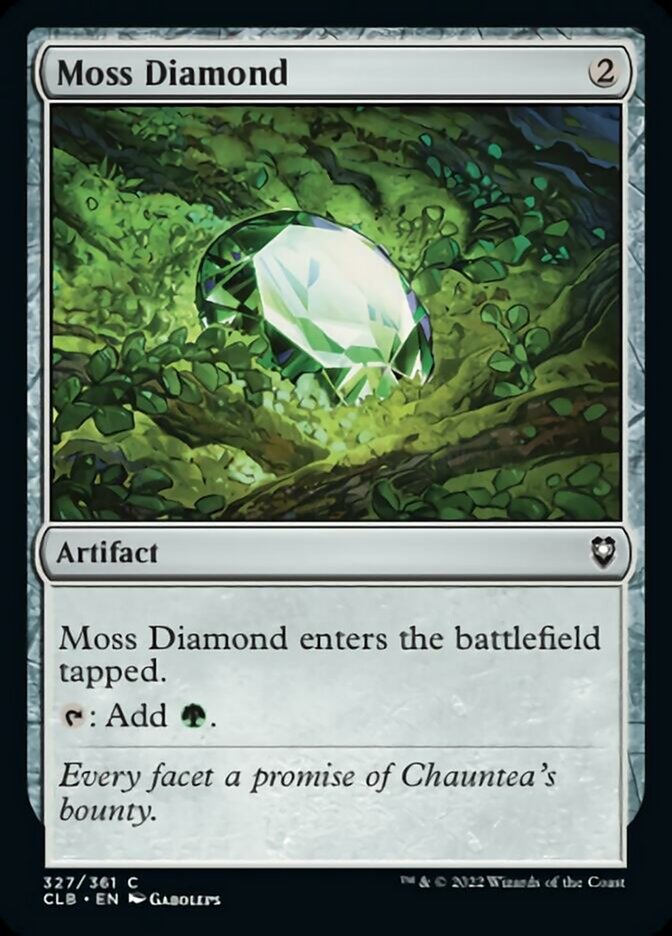 Moss Diamond [Commander Legends: Battle for Baldur's Gate] | Spectrum Games